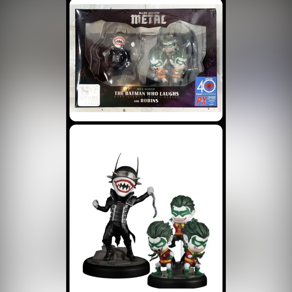 Batman Who Laughs & Robins Figure Beast Kingdom Dark Knight Metal  New in Box. - Picture 9 of 10